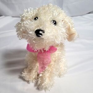 Dan Dee Collector's Choice Cream  Plush Labradoodle Dog Stuffed Animal 9"